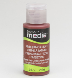 Red Oxide Mixed Media Antiquing Cream