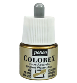 Pebeo Colorex 45ml – Rich Gold