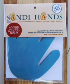 Vervangpakket Sandi Hands groot schuurpapier