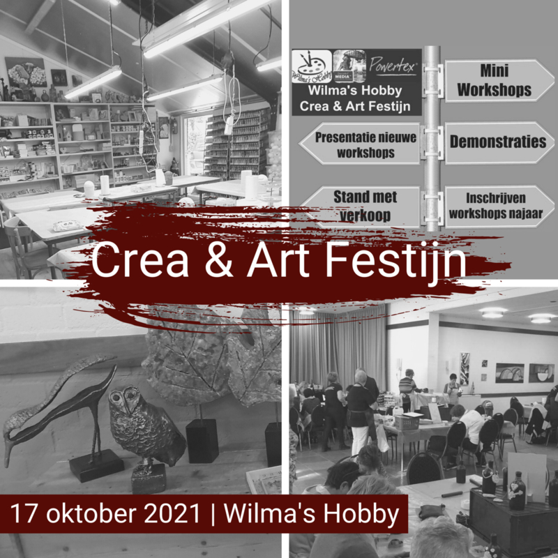 Wilma's Hobby Crea & Art Festijn 2021