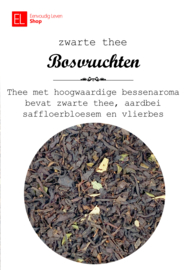 Thee  • Zwarte thee • Bosvruchten • 50 gram
