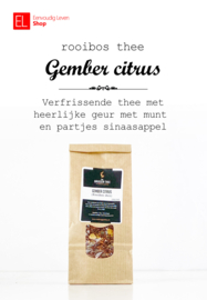 Thee  • Rooibos • Gember Citrus • 50 gram