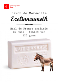 Savon de Marseille - 125 gram - Ezelinnenmelk