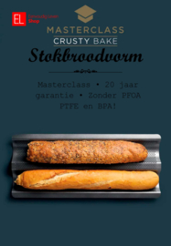 Bakvorm - Stokbroodvorm - Masterclass - 2-delig 39cm