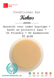 Shampoo Bars - Conditioner - Kokos