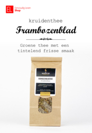 Thee  • Kruidenthee • Frambozenblad • 50 gr