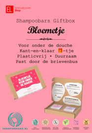 Shampoobars - giftbox - Bloemetje voor onder de douche