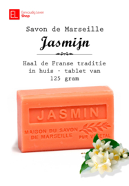 Savon de Marseille - 125 gram - Jasmijn