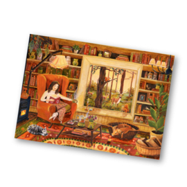 Esther Bennink - Wenskaart - Cosy Selfcare - B050