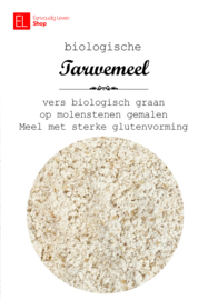 Basisproduct - Biologisch Tarwemeel - Volkoren - Voor bruinbrood -  1 kilo