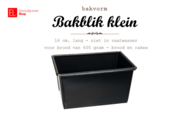 Bakvorm - Broodvorm  - 16 cm -  voor brood van ca. 600 gram