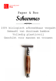 Scheren - Scheermes van bamboe 