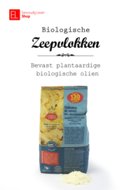 Biologische zeepvlokken van Ecodis, zak van 1 kilo!