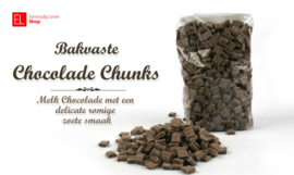 Chocolade Chunks - Callebaut - melk  - bakvast - 500 gram