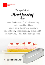 Bakpakket voor slof - Hartjesslof met sloffenring