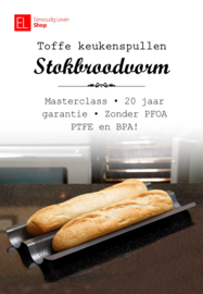 Bakvorm - Stokbroodvorm - Masterclass - 2-delig 39cm