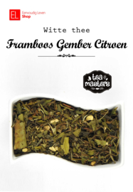 Thee - Witte thee Framboos gember citroen - 45 gram