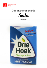 Soda - Kristalsoda - 3 keer geconcentreerder - klontert niet