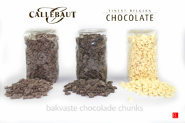 Chocolade Chunks - Callebaut - melk  - bakvast - 500 gram