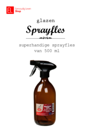 Glazen sprayfles - 500 ml