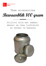 Thee bewaarblik 100 gram