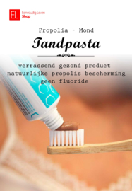 Propolia - Mond - Tandpasta met propolis en mint - zonder fluoride