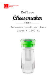 Kefirko - Cheesemaker - 1400 ml - groen deksel
