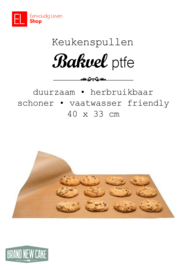 Bakvel - BrandNewCake - herbruikbaar - 40x33 cm