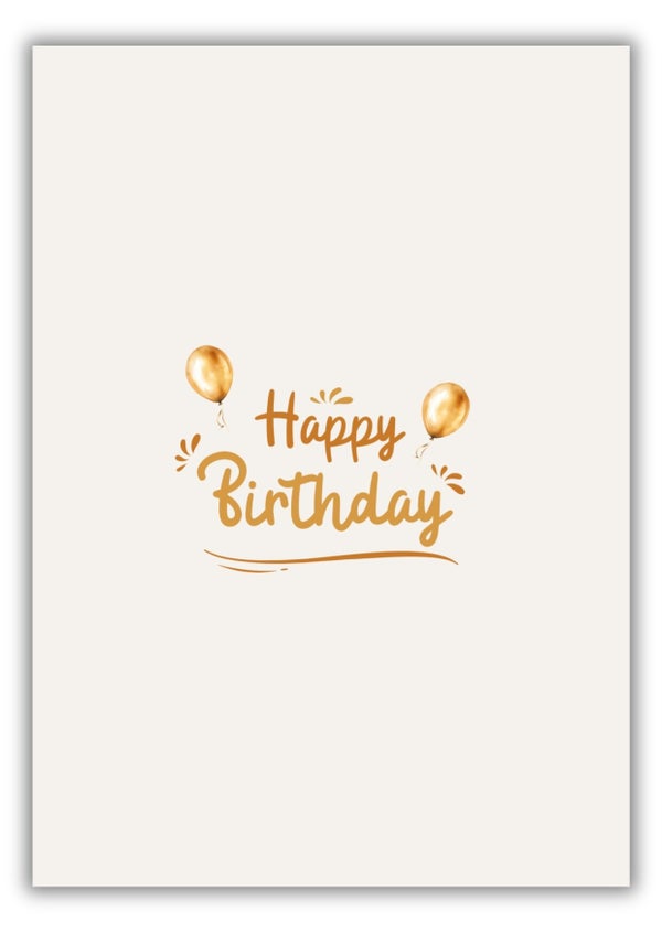 Wenskaart - Happy Birthday - Joke Ontwerpt