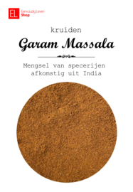 Kruiden - Garam Massala - 65 gram
