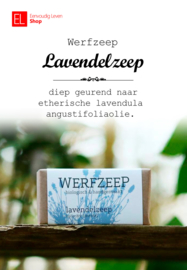 Zeep - Werfzeep - Lavendelzeep