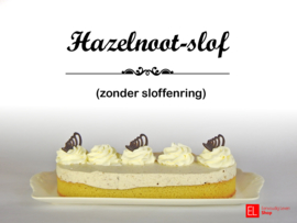 Bakpakket - Slof - Hazelnootslof - zonder sloffenring - 550 gram