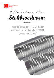 Bakvorm - Stokbroodvorm - Masterclass - 2-delig 39cm