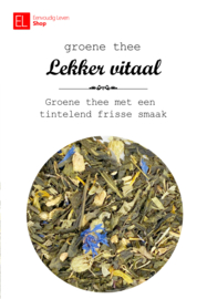 Thee  • Groene thee - Lekker Vitaal • 50 gram