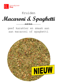 Kruiden - Macaroni & Spaghetti - 70 gram