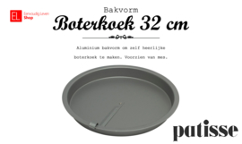 Bakvorm- Boterkoek - met draaibare schijf