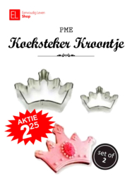 Koeksteker - Kroontjes - merk PME