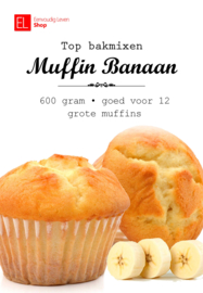 Bakmix - Muffin Banaan - 600 gram