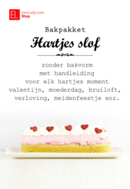 Bakpakket slof - Hartjesslof - zonder sloffenring