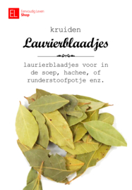 Kruiden - Laurier - blaadjes - 15 gram