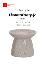 Aromalampje - diffuser - wit