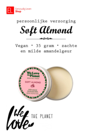 Deo - We Love the Planet - Balm Soft Almond - Vegan - Sensitive