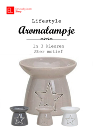 Aromalampje - diffuser - wit