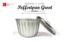 Bakvorm - Poffertpan groot