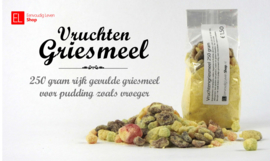 Griesmeel - Vruchtengriesmeel - 250 gram