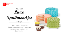 Spuitmondjes - Wilton - Set de Luxe