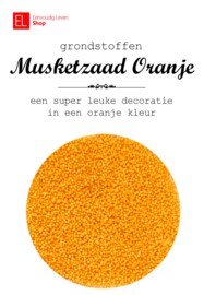 Musketzaad • Oranje • 100 gr