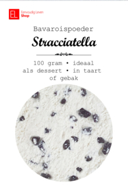 Bavaroispoeder - stracciatella - 100 gram