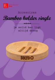 Solyd - accessoires - Bamboo holder single
