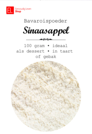 Bavaroispoeder - sinaasappel - 100 gram